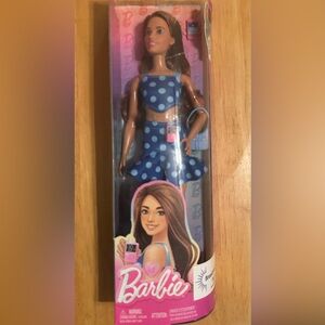 Barbie with Type One in Blue Polka Dot Outfit